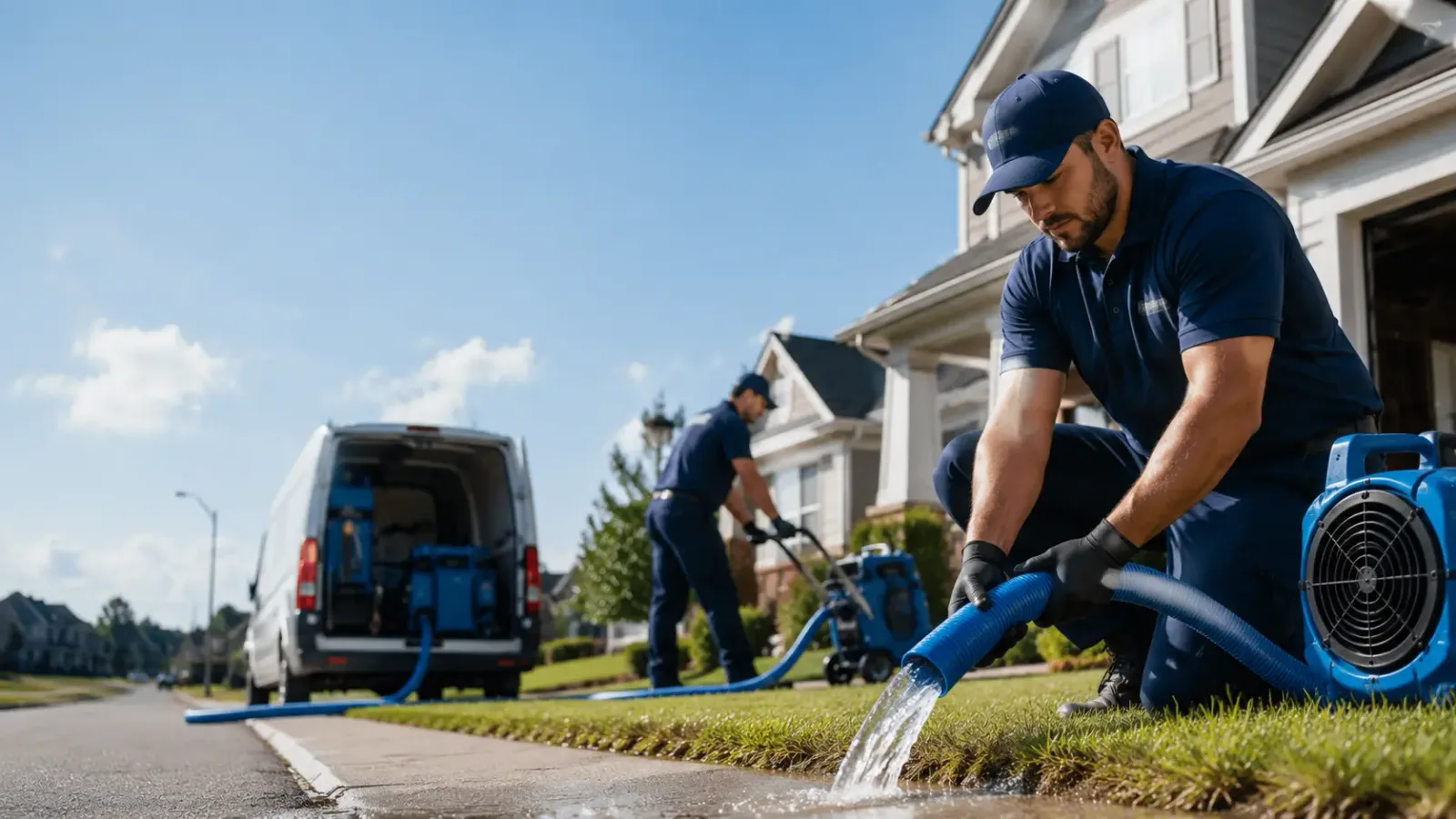 Flood Damage Restoration in Kell, IL